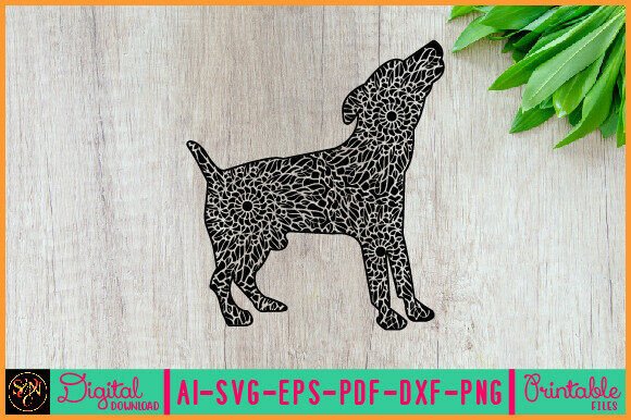 Dog Animal Mandala Silhouette 30 Review