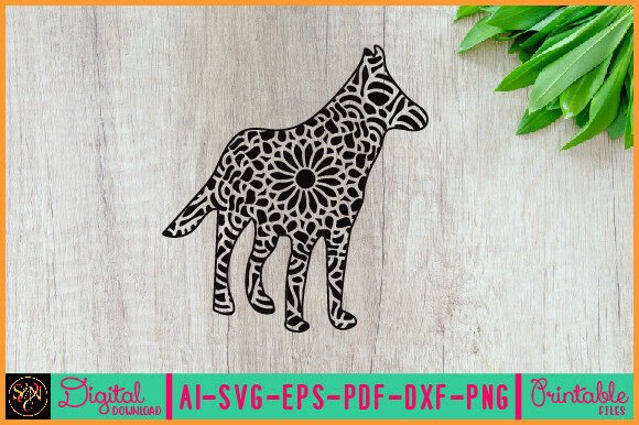 Dog Animal Mandala Silhouette 4 Review