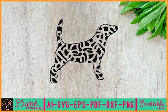 Dog Animal Mandala Silhouette 6 Review