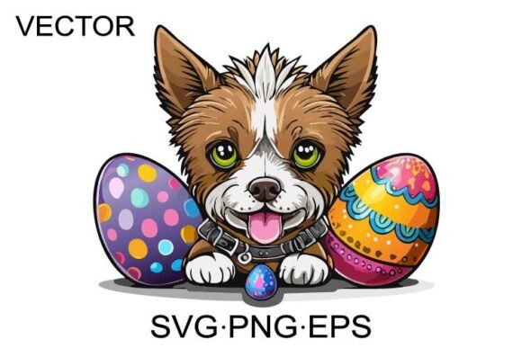 Dog Easter Dog Easter Eggs SVG Review