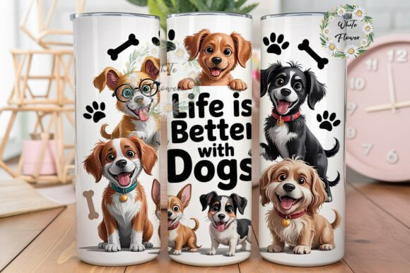 Dog Life 20oz Tumbler Wrap Embroidery Review
