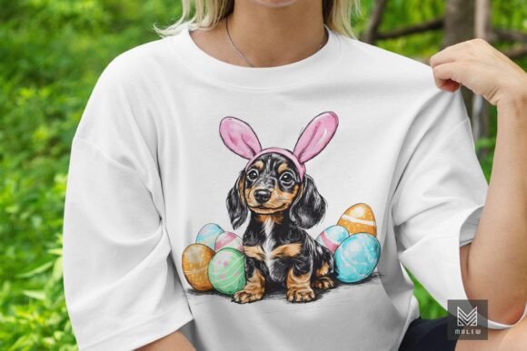 Easter Dachshund Dog Sublimation Review