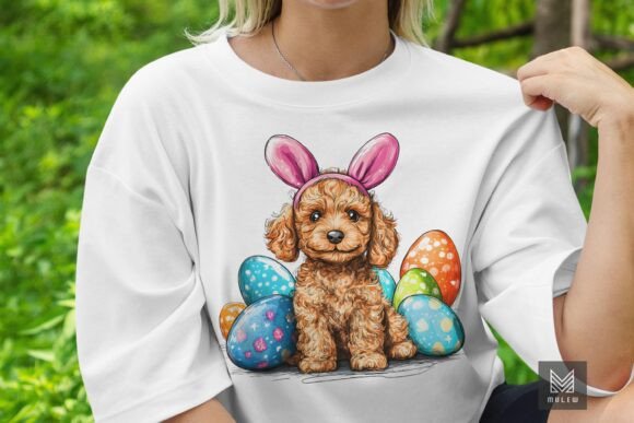 Easter Poodle Dog Sublimation Review