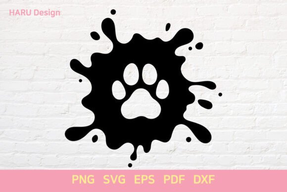 Ink Dog Paw Decoration Review