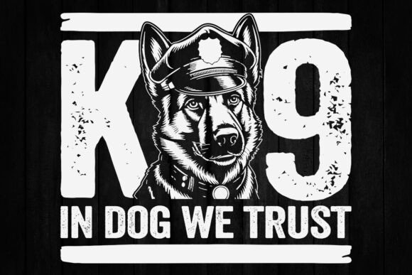 K-9 in Dogs We Trust Embroidery Design Review
