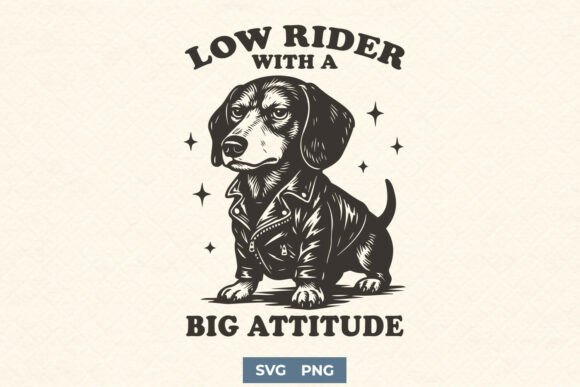 Low Rider with a Big Attitude SVG Review