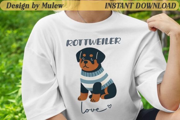Minimalist Rottweiler Dog Sublimation Review
