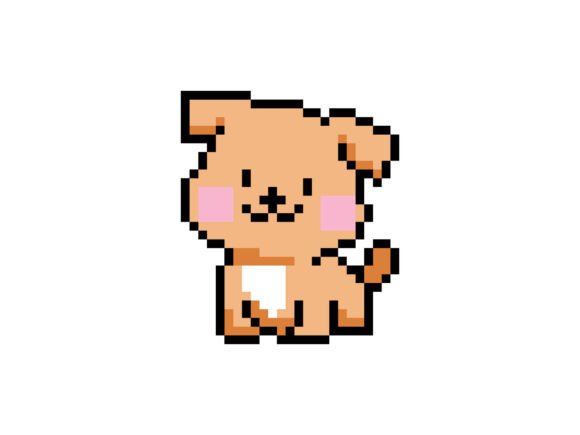 Pixel Art Dog Embroidery Review