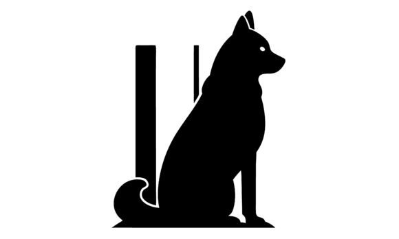 Silhouette of a Sitting Dog Design Review